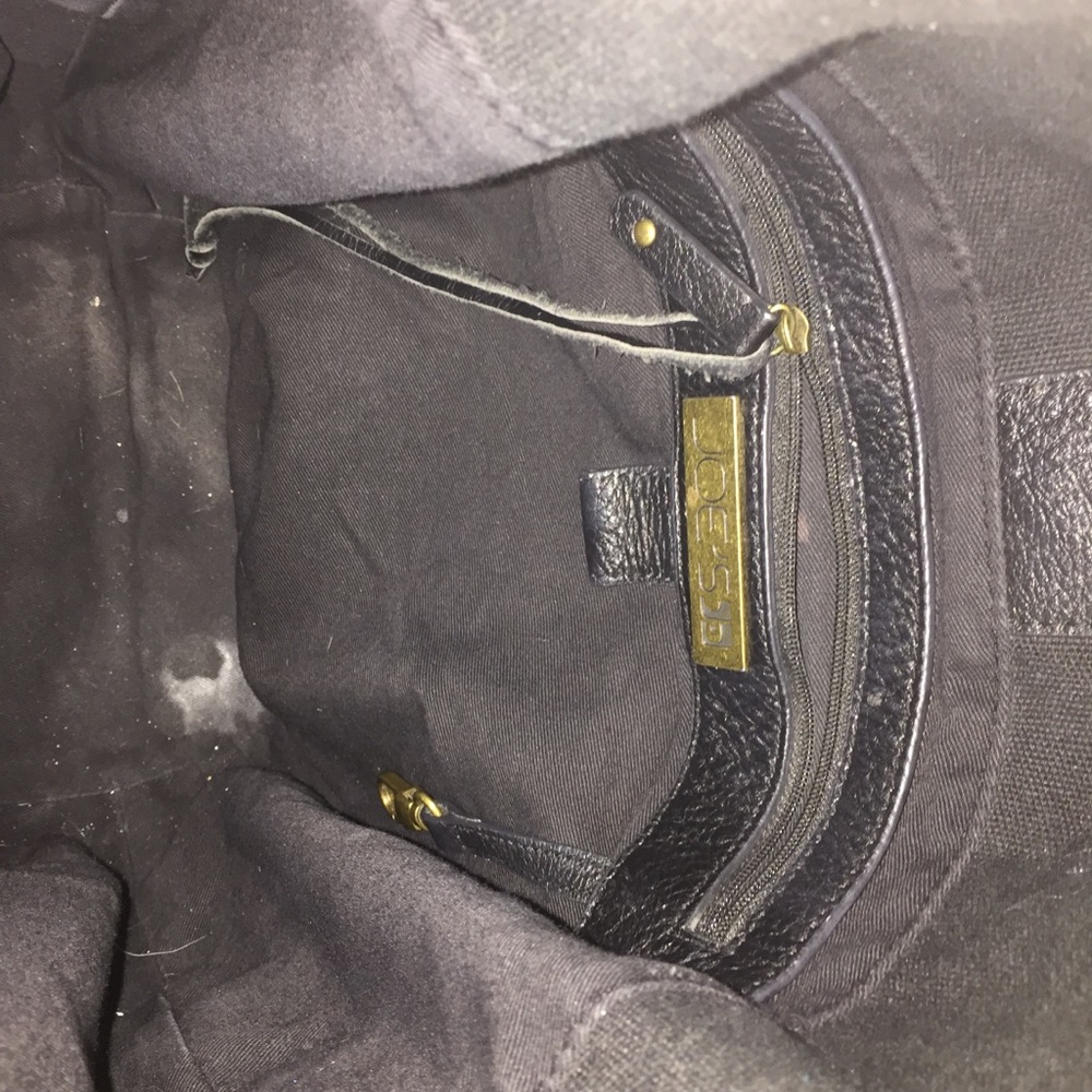 ***FLASH SALE!!!*** JOES BLACK LEATHER PURSE - Picture 8 of 8